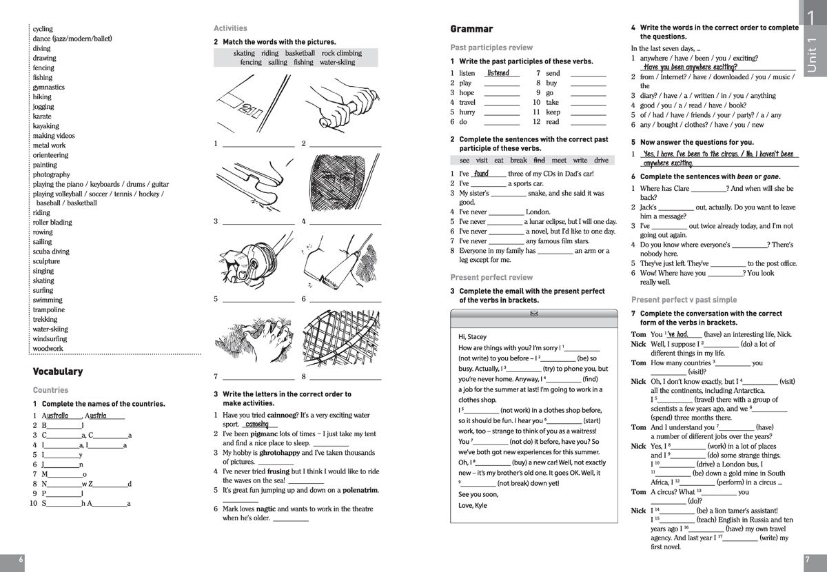 For Real B1.1: Pre-Intermediate Workbook 8th grade / Работна тетрадка