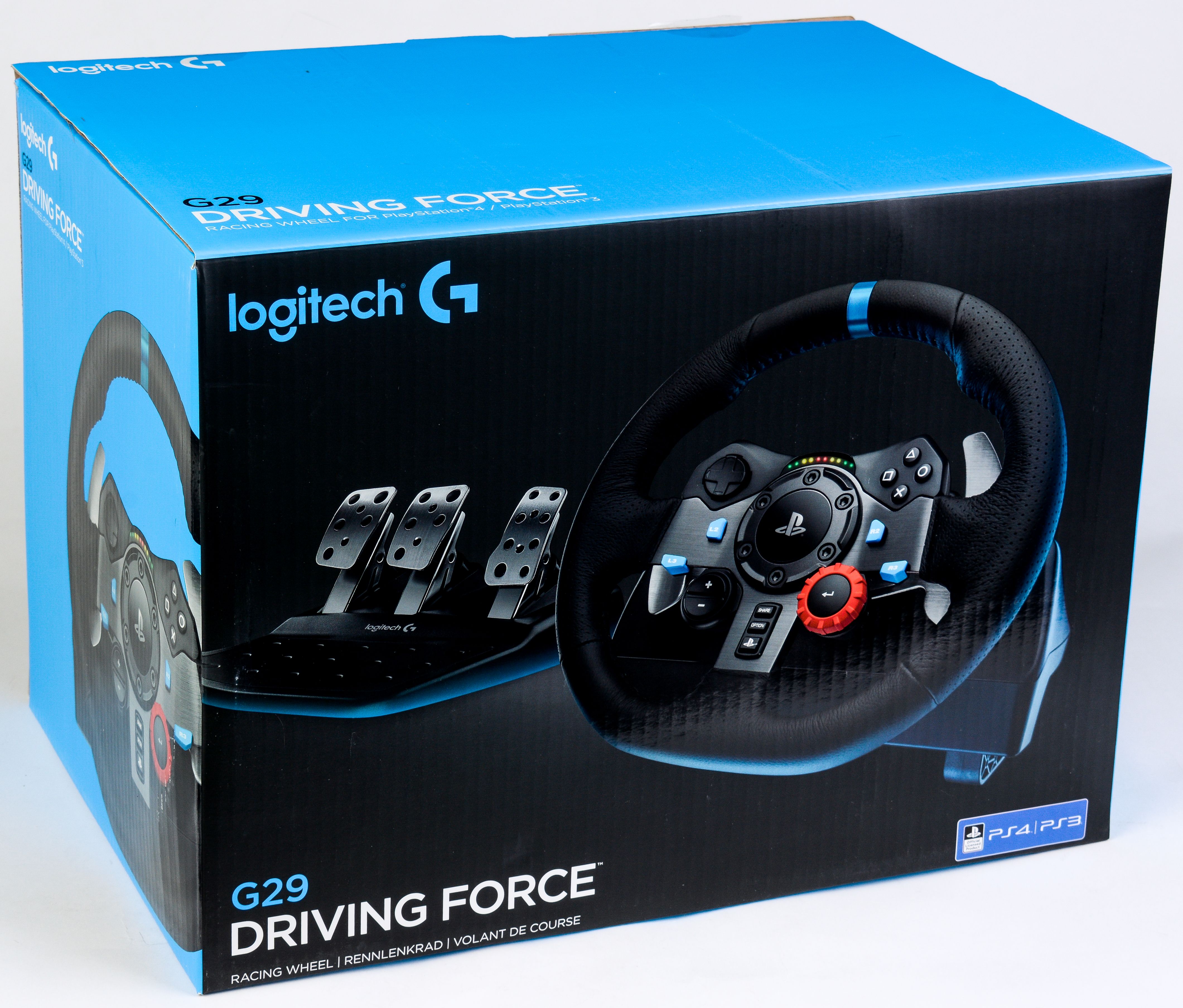 Волан с педали Logitech G29 Driving Force - черен (разопакован) | Ozone.bg