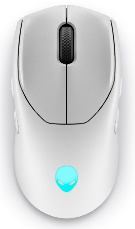 Гейминг мишка Alienware - AW720M, оптична, безжична, Lunar Light | Ozone.bg