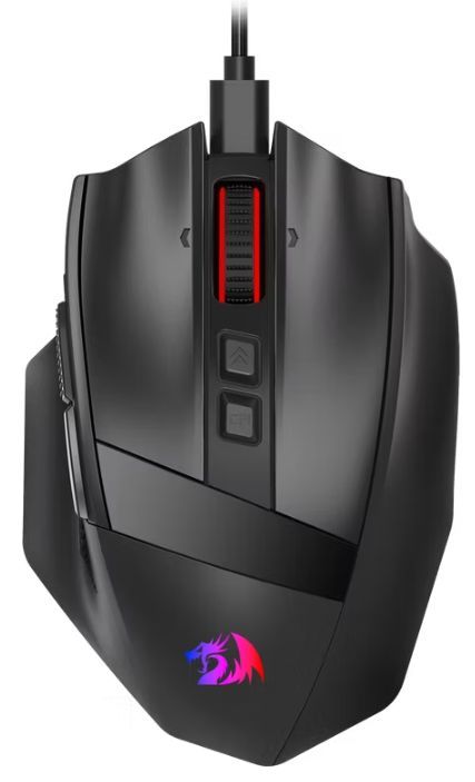 Ghafor Rind M Гейминг мишка Redragon - Rind Pro M813, оптична, безжична, RGB, черна ...
