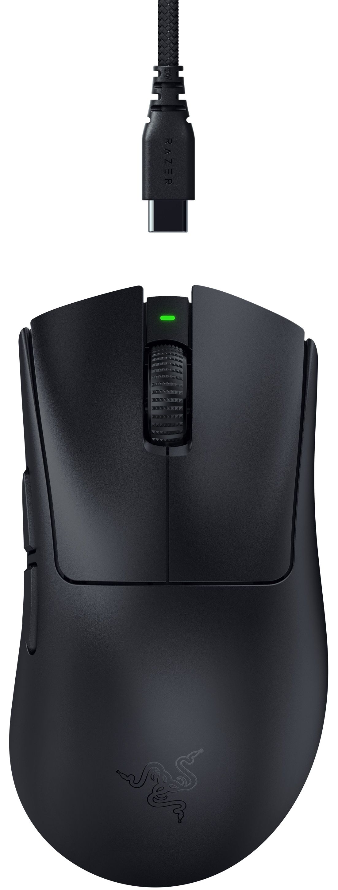 Гейминг мишка Razer - DeathAdder V4 Pro, оптична, безжична, черна ...