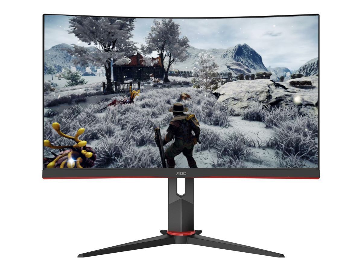 Гейминг монитор AOC - CQ27G2U/BK, 27", 144Hz, 1ms, FreeSync, curved ТОП ...
