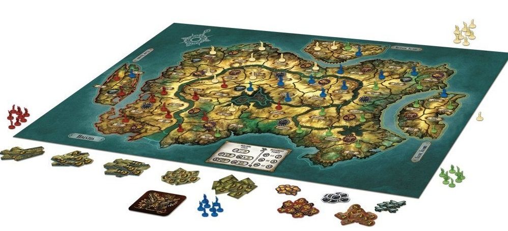 Jeu De Société Gearworld : The Borderlands - Jeu De Plateau Occasion - À Compléter