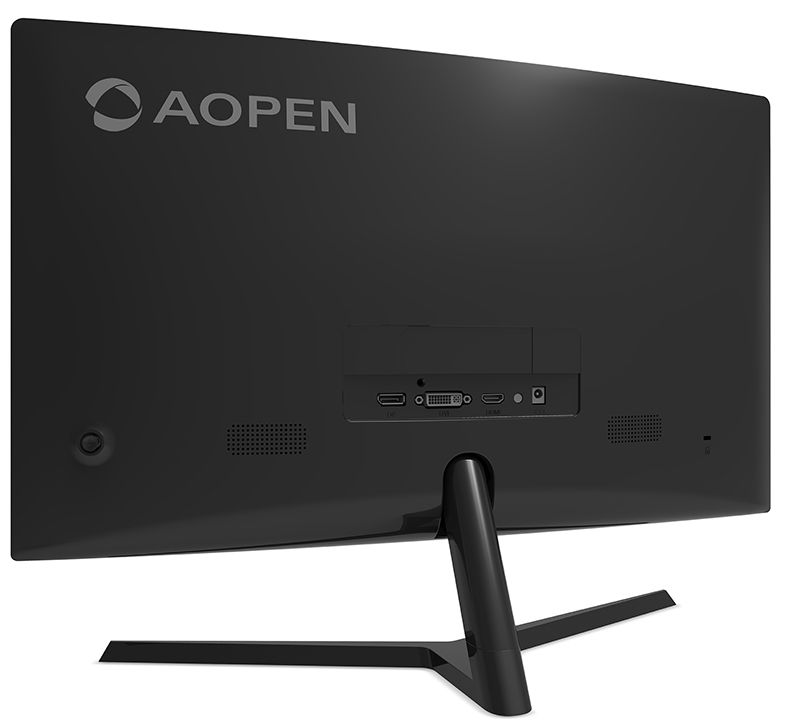 Гейминг монитор AOPEN - 24HC1QR-P, 23.6", FHD, 144 Hz, Curved, черен ...