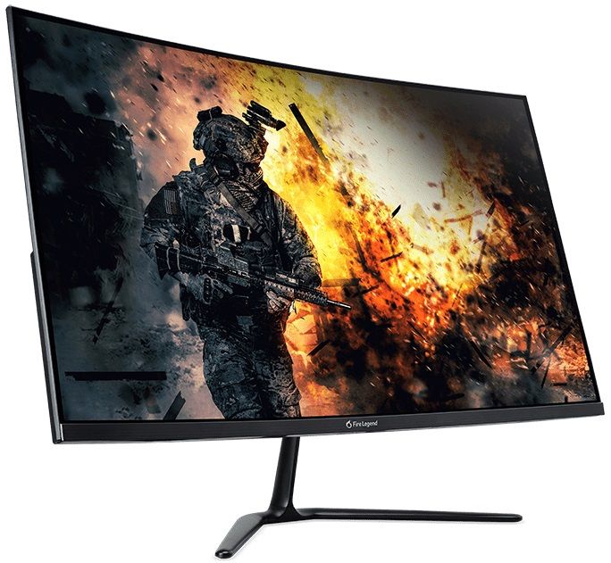 Гейминг монитор Acer AOPEN - HC5 32HC5QR P, 31.5'', 165Hz, 5ms, Curved ...