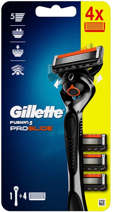 Gillette Fusion 5 Мъжка самобръсначка ProGlide, 4 ножчета | Ozone.bg