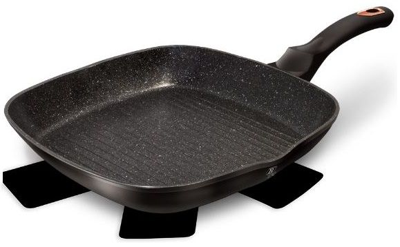 Berlinger Haus Black Rose: Set Macinasale E Pepe In Acciaio Inox 18/8 E Vetro (120ml) - Colore Nero E Oro Rosa - 6