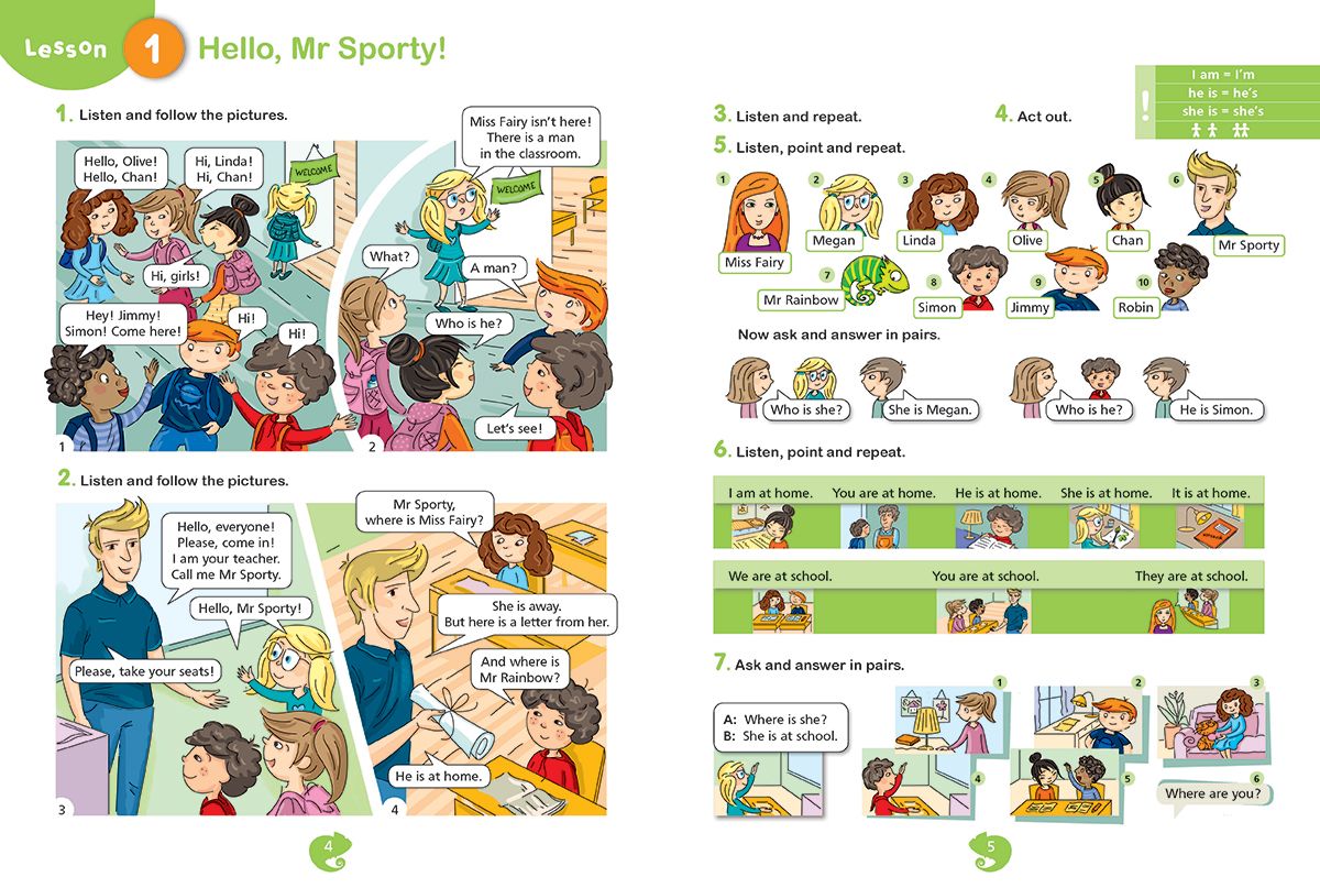 Hello! New Edition: Student's Book 3rd grade / Английски език за 3 ...