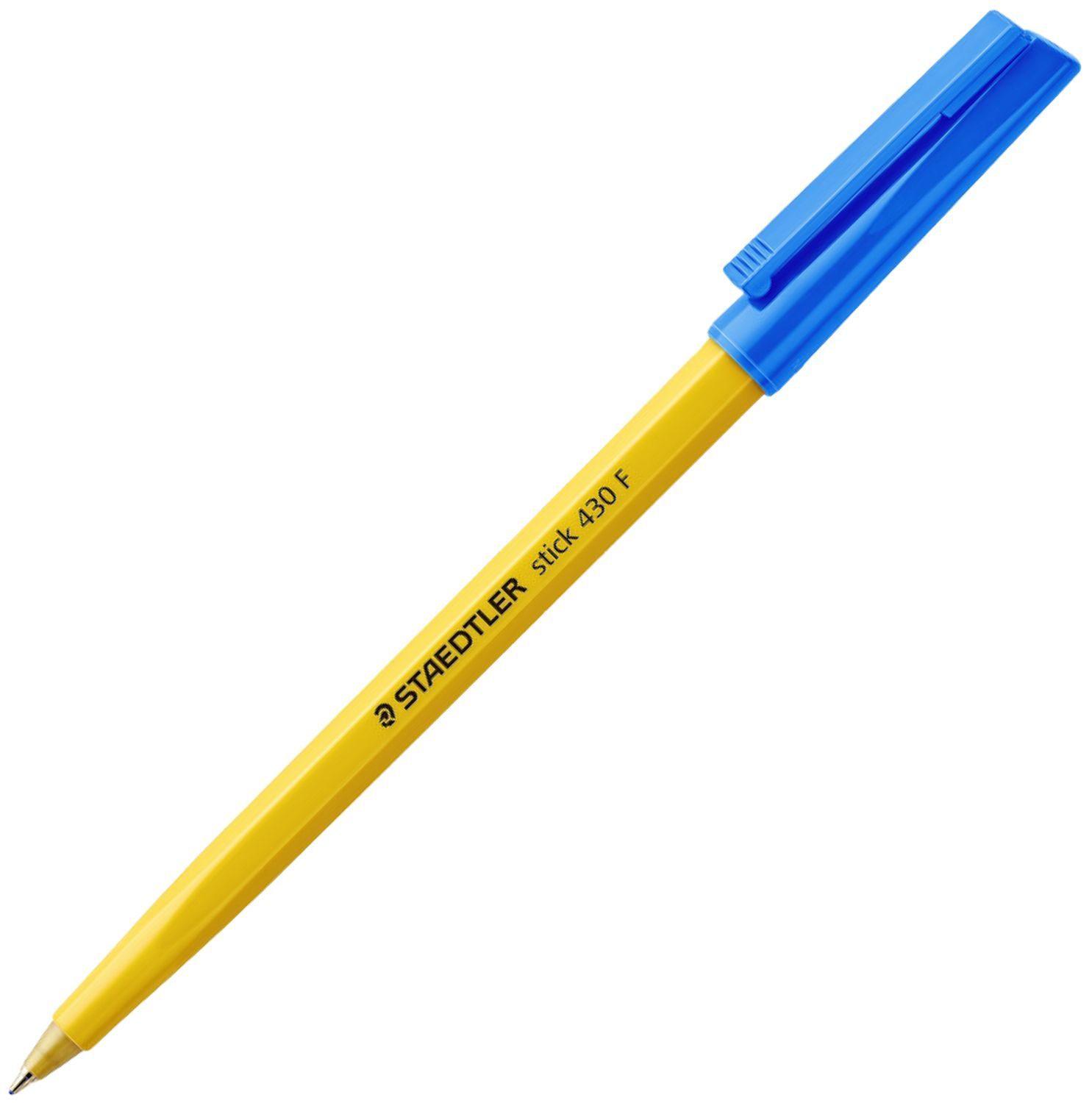 Химикалка Staedtler Stick 430 - Синя, F | Ozone.bg