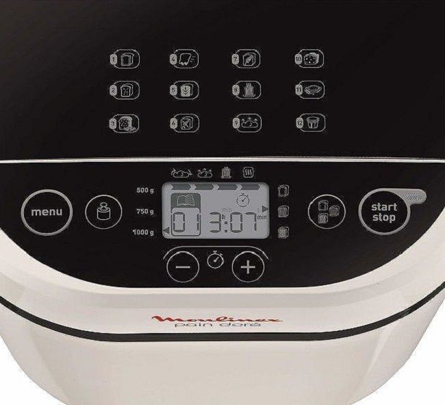 Хлебопекарна Moulinex - OW210A30,720W, 12 програми, бяла | Ozone.bg