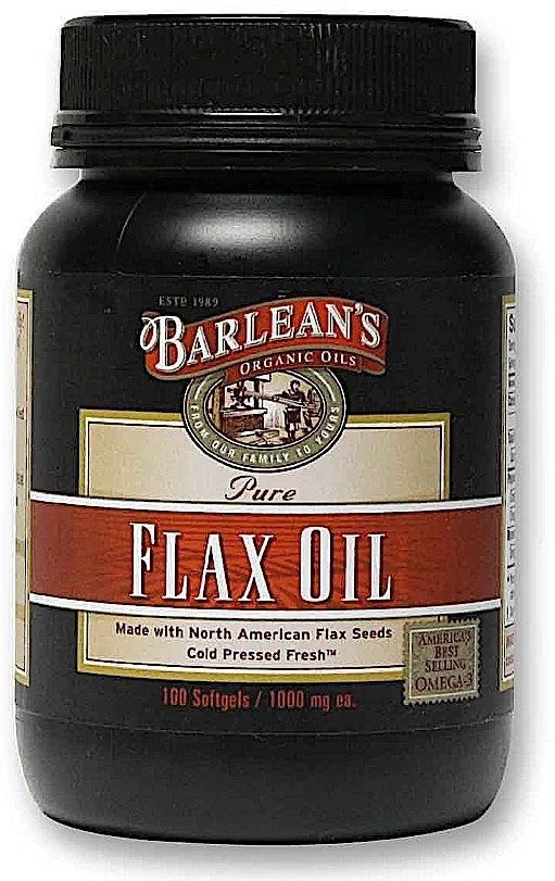 Flax Oil, 100 меки капсули, Barlean's | Ozone.bg