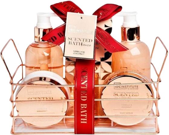 IDC Institute Подаръчен комплект Scented Bath Bronze, 6 части | Ozone.bg