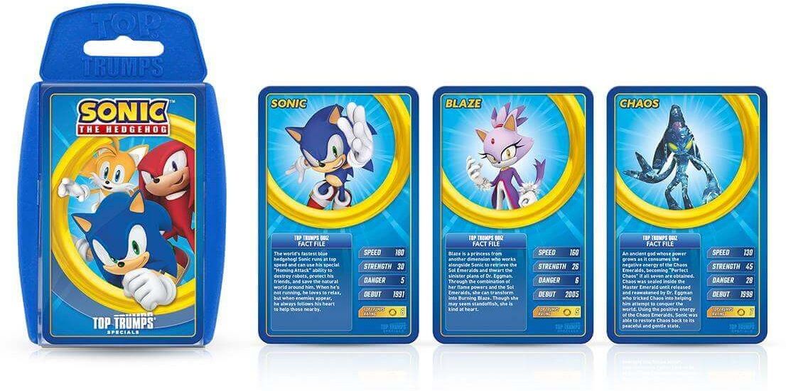 Sonic Rizz Card Игра с карти Top Trumps: Sonic the Hedgehog Card Game - Детска | Ozone.bg