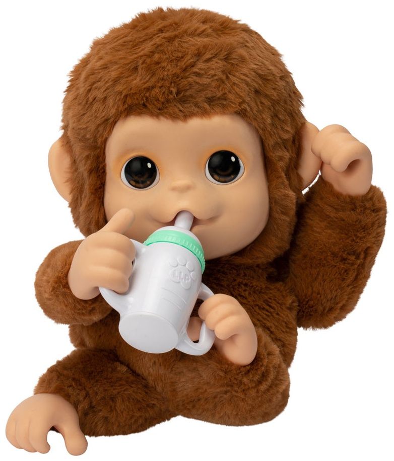Интерактивно бебе Moose Little Live Pets - Mango, маймуна - 6