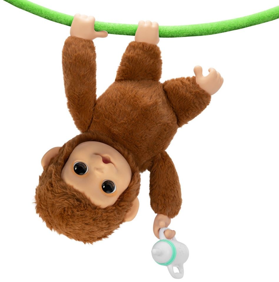 Интерактивно бебе Moose Little Live Pets - Mango, маймуна - 5