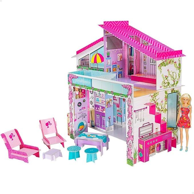 Liscianigiochi - Barbie Fashion School, Pattern, Stickers, Stencil