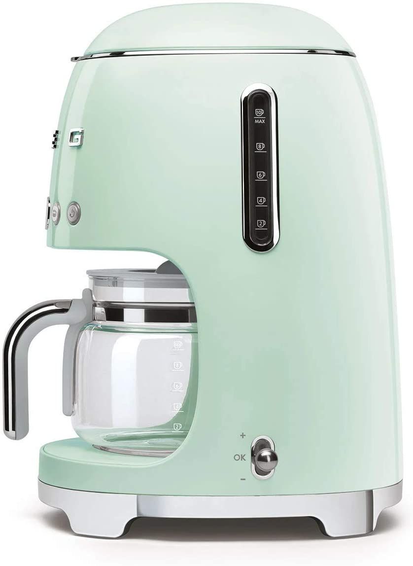 Кафемашина Smeg - DCF02PGEU, 1.4L, зелена | Ozone.bg