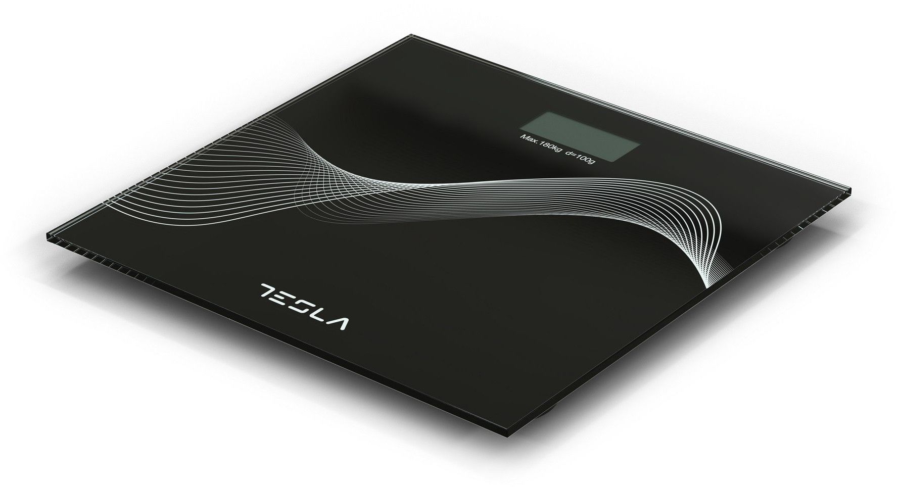 Кантар Tesla - BS-102B, 180kg, черен | Ozone.bg