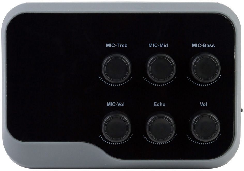 Караоке миксер Diva BT01, черен/сив Ozone.bg