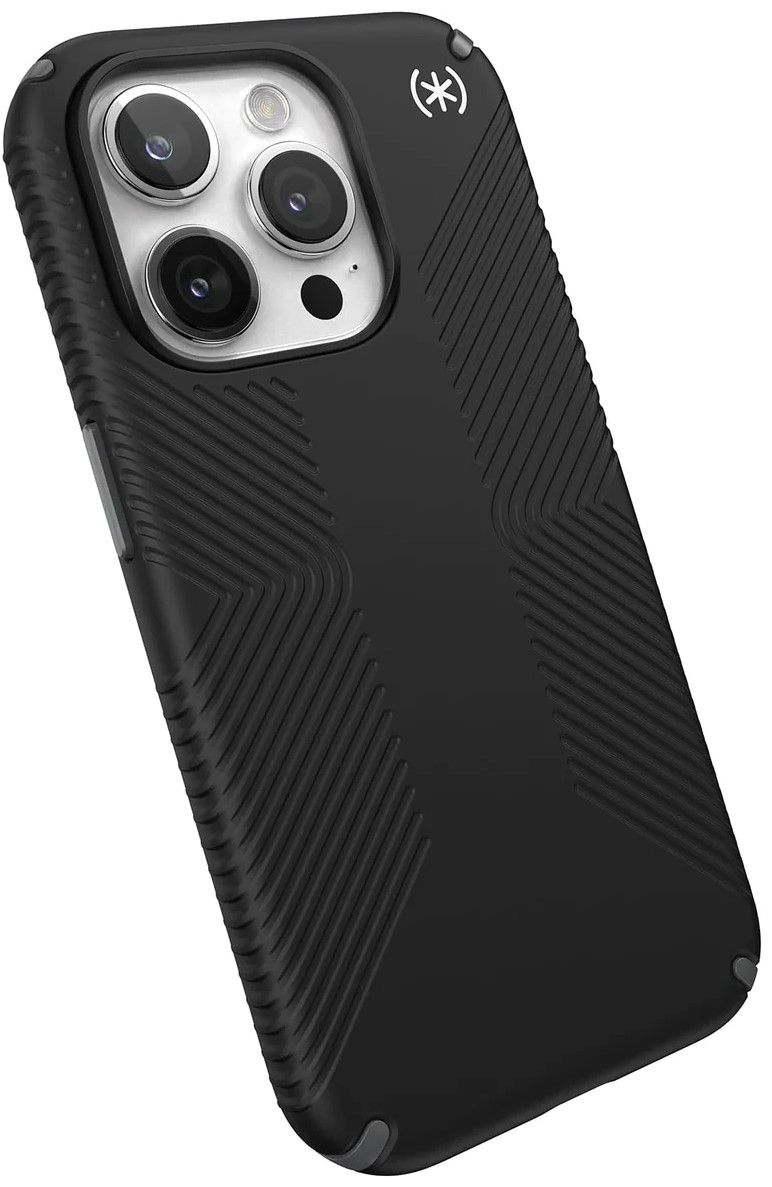 Калъф Speck Presidio 2 Grip, iPhone 15 Pro, черен Ozone.bg