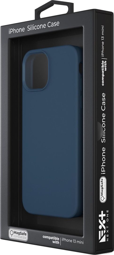 Калъф Next One - Silicon Case MS, iPhone 13 mini, син | Ozone.bg