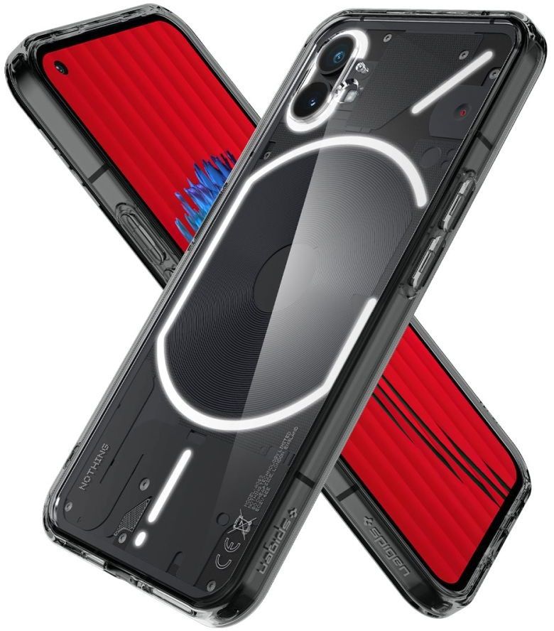 Калъф Spigen - Ultra Hybrid, Nothing Phone 1, прозрачен | Ozone.bg