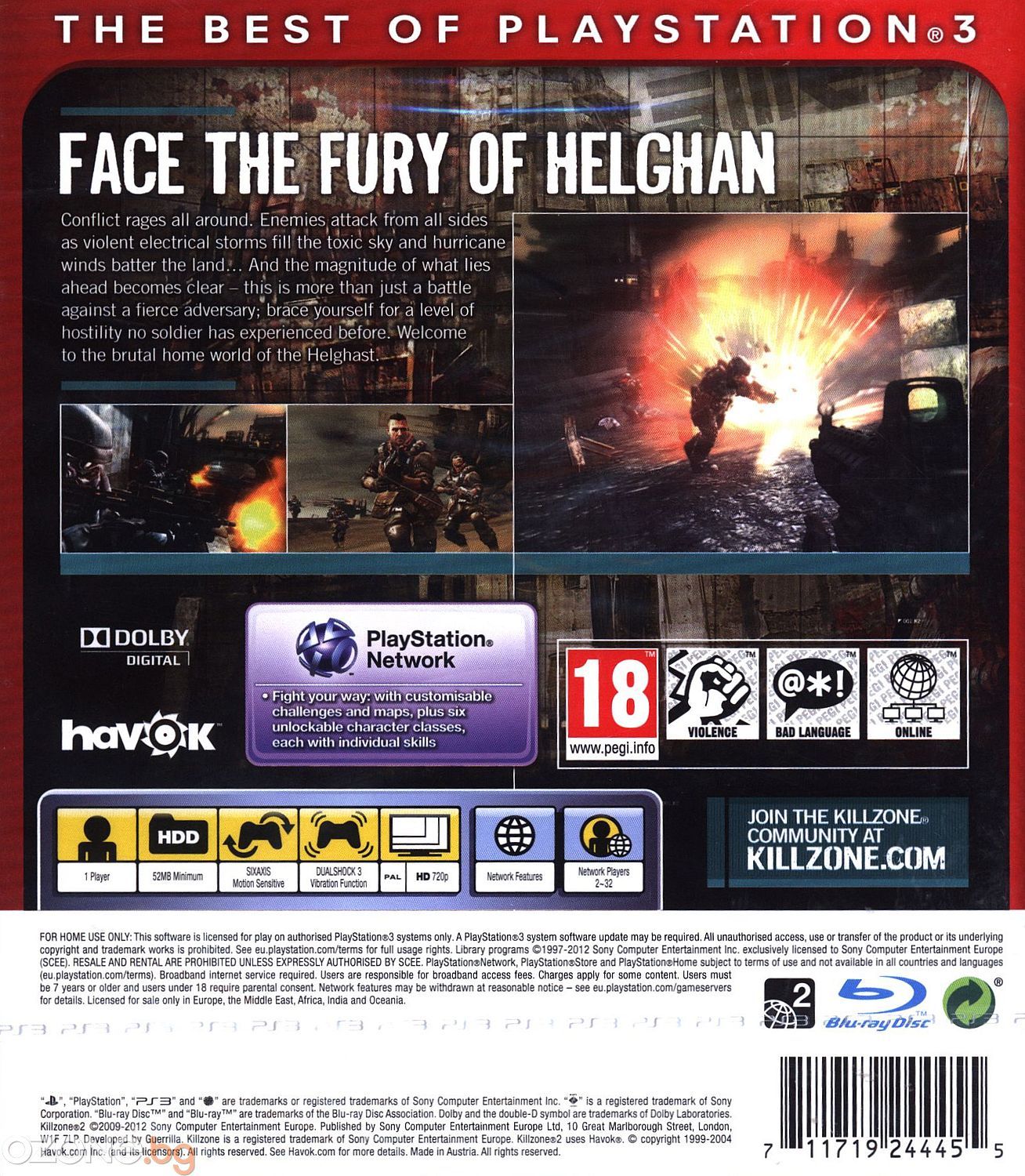 Killzone 2 Essentials (PS3) Ozone.bg