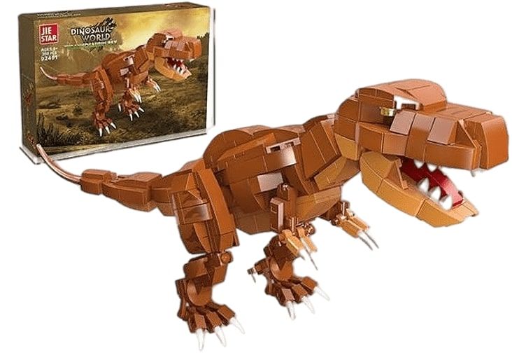 Tyler Reks Toy Конструктор Raya Toys - Тиранозавър Рекс, 350 части | Отлична цена ...
