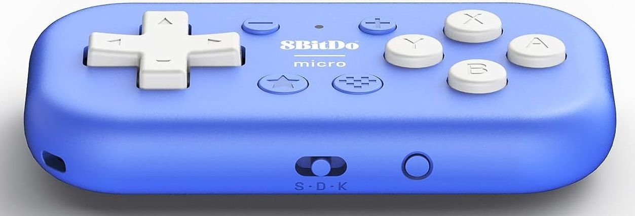Контролер 8BitDo - Micro Bluetooth Gamepad, син | Ozone.bg