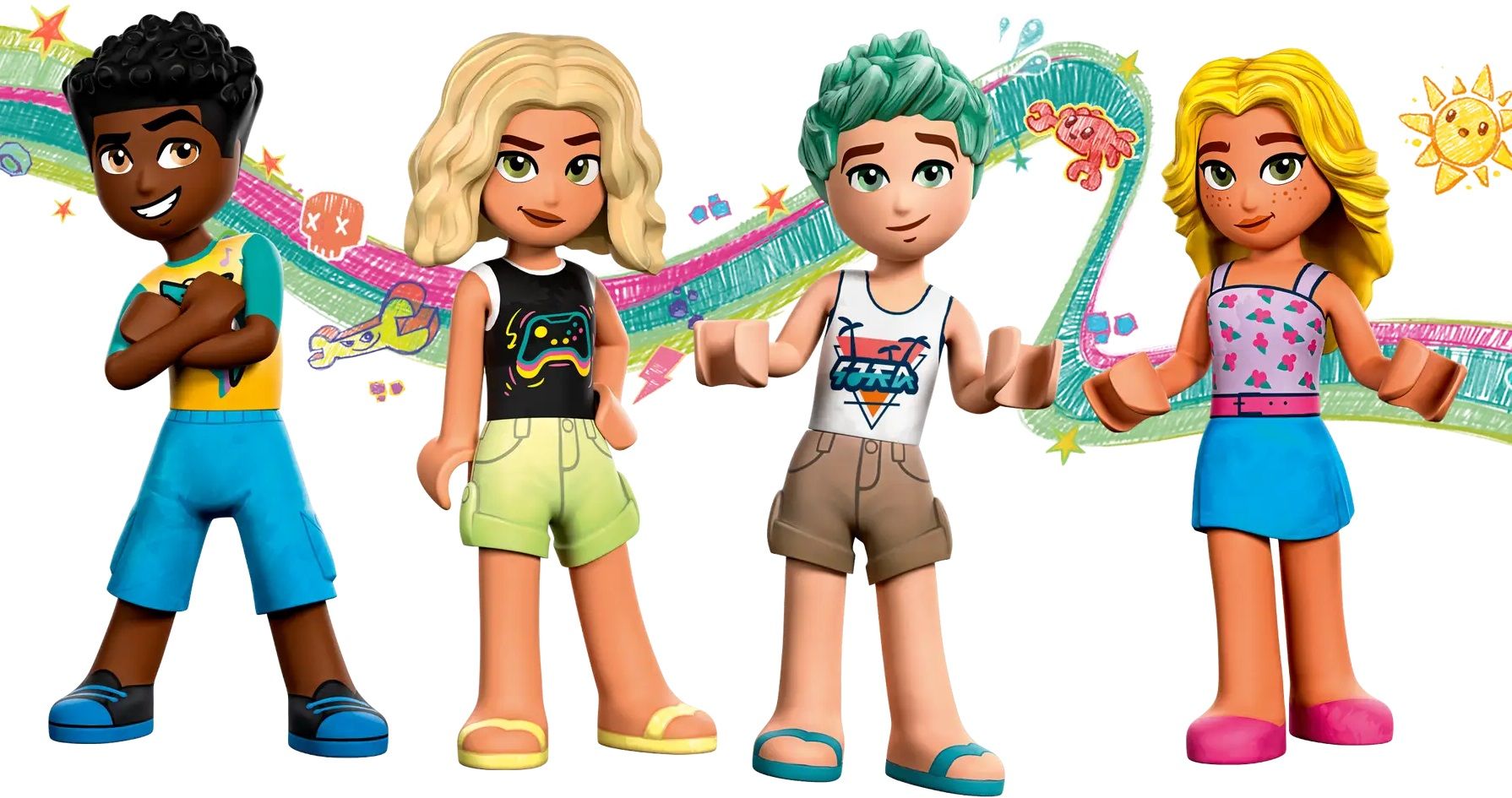 Конструктор LEGO Friends - Плажен увеселителен парк (41737) | Отлична ...