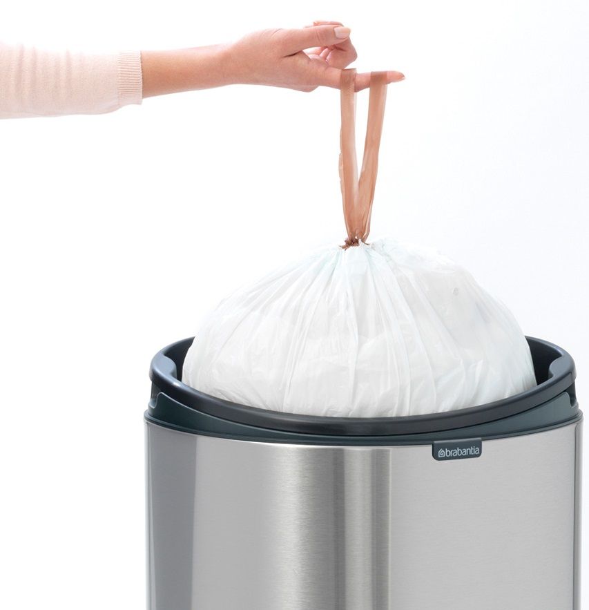 Кош за отпадъци Brabantia Touch Bin New, 40 l, Matt Steel Ozone.bg