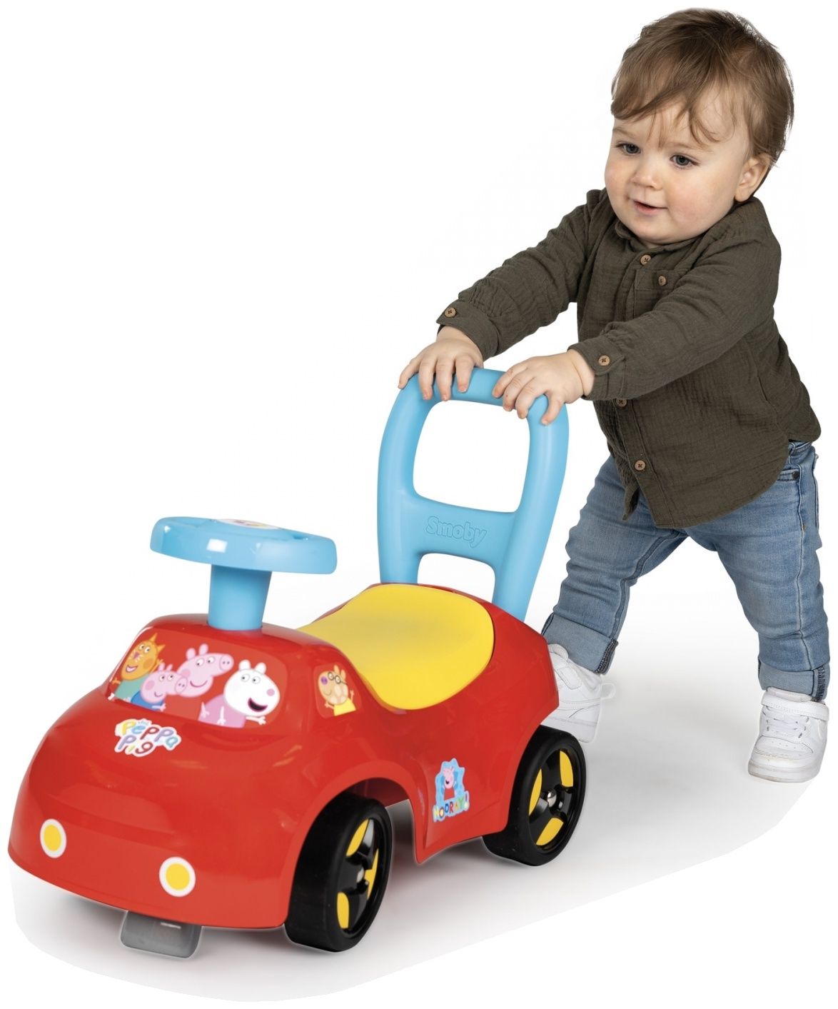 Patinete de 3 Ruedas Peppa Pig Patín Infantil Monopatín Scooter