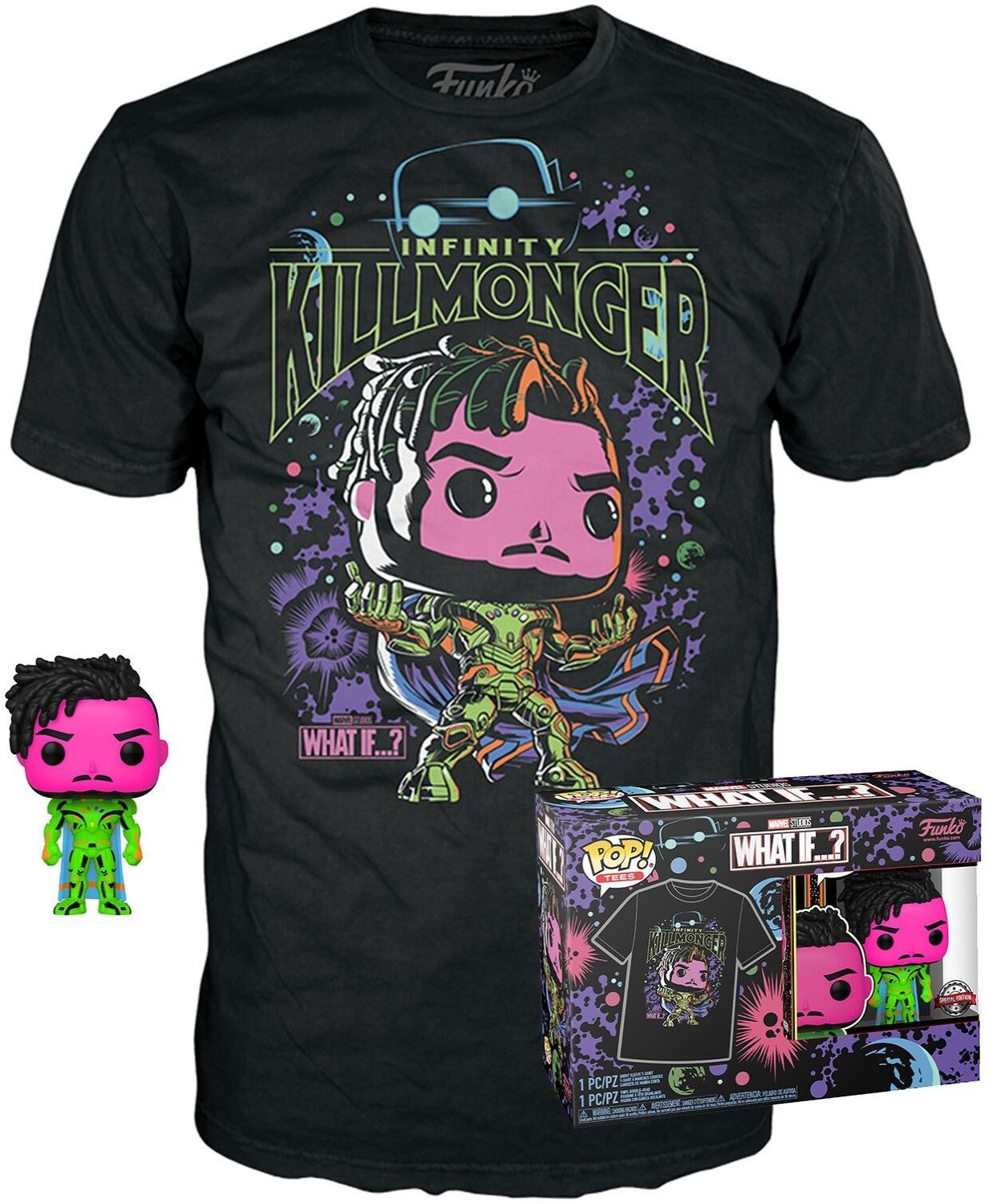 Infinity Killmonger Комплект Funko POP! Collector's Box: Marvel - What If…? Infinity ...