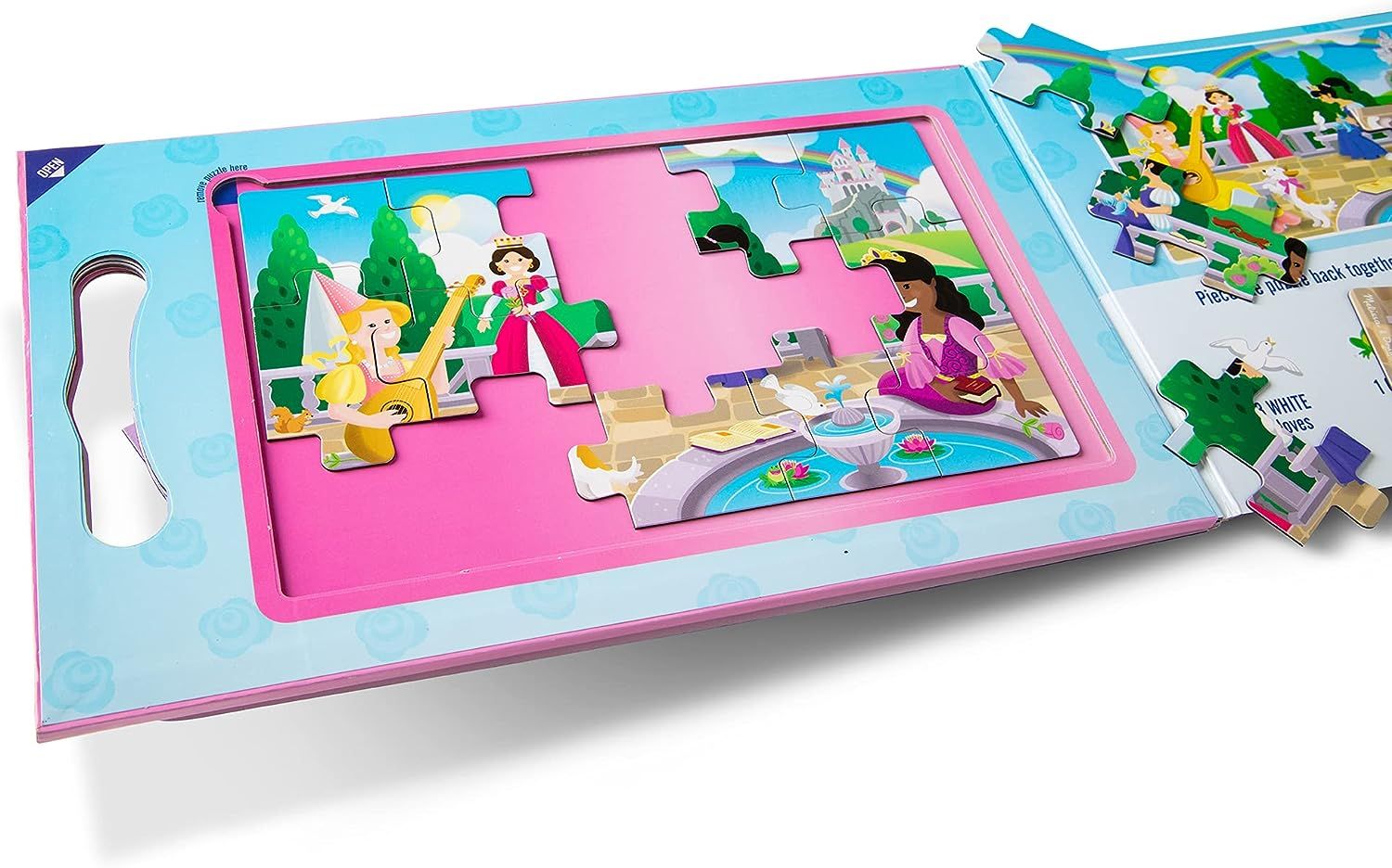 Pazeli Комплект магнитни пъзели Melissa & Doug - Принцеси | Отлична цена ...