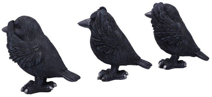 Nemesis Now Death Wish - Statuetta in resina, 22 cm, colore: Nero