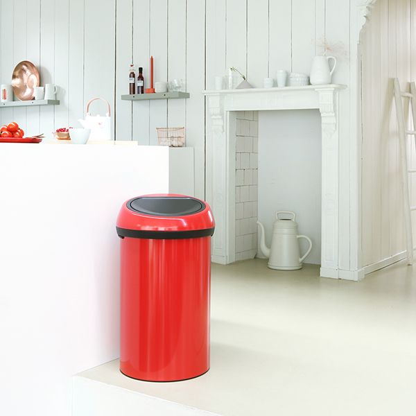 Кош за отпадъци Brabantia Touch Bin, 60 l, Passion Red Ozone.bg