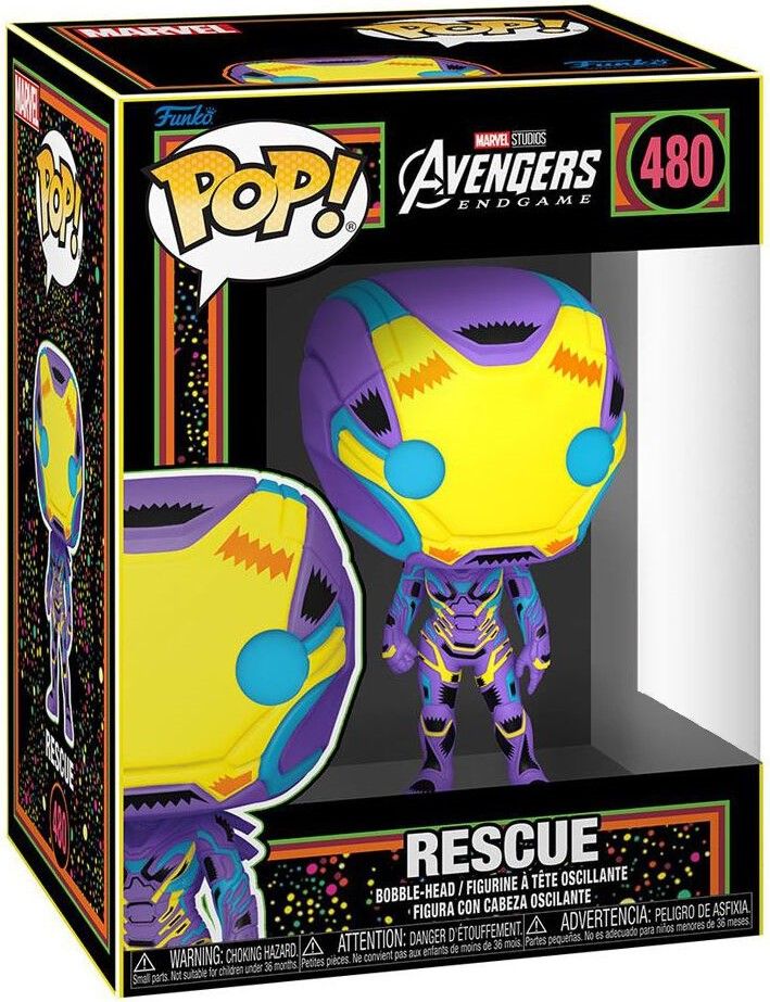 Комплект Funko POP! Collector's Box Marvel The Avengers (Rescue