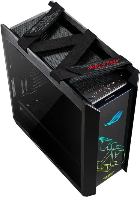 Кутия ASUS - ROG Strix Helios, mid tower, черна/прозрачна | Ozone.bg