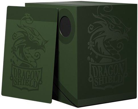 Dragon Shield Double Shell Box - Green/Black