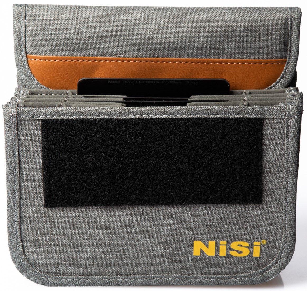 NiSi Caddy 100 Mm – Sac Filtrant Souple Pour 9 Filtres ND/GND – Résistant à L’Eau Et Au Choc, Bandoulière Amovible