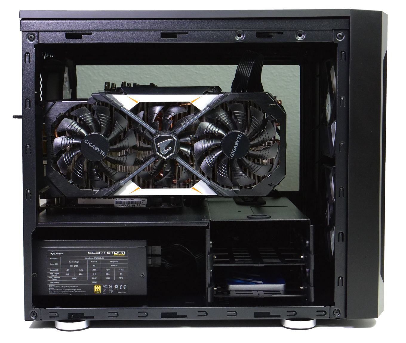 Кутия Chieftec - Chieftronic M2, cube tower, черна/прозрачна | Ozone.bg