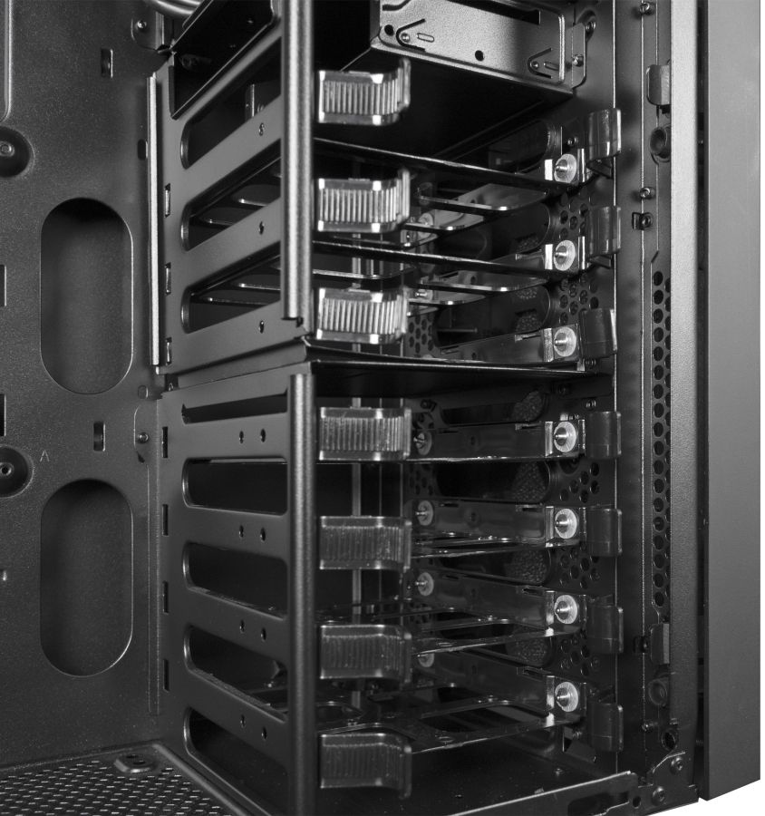 Кутия Chieftec - Workstation Chassis CW-01B-OP, mid tower, черна | Ozone.bg
