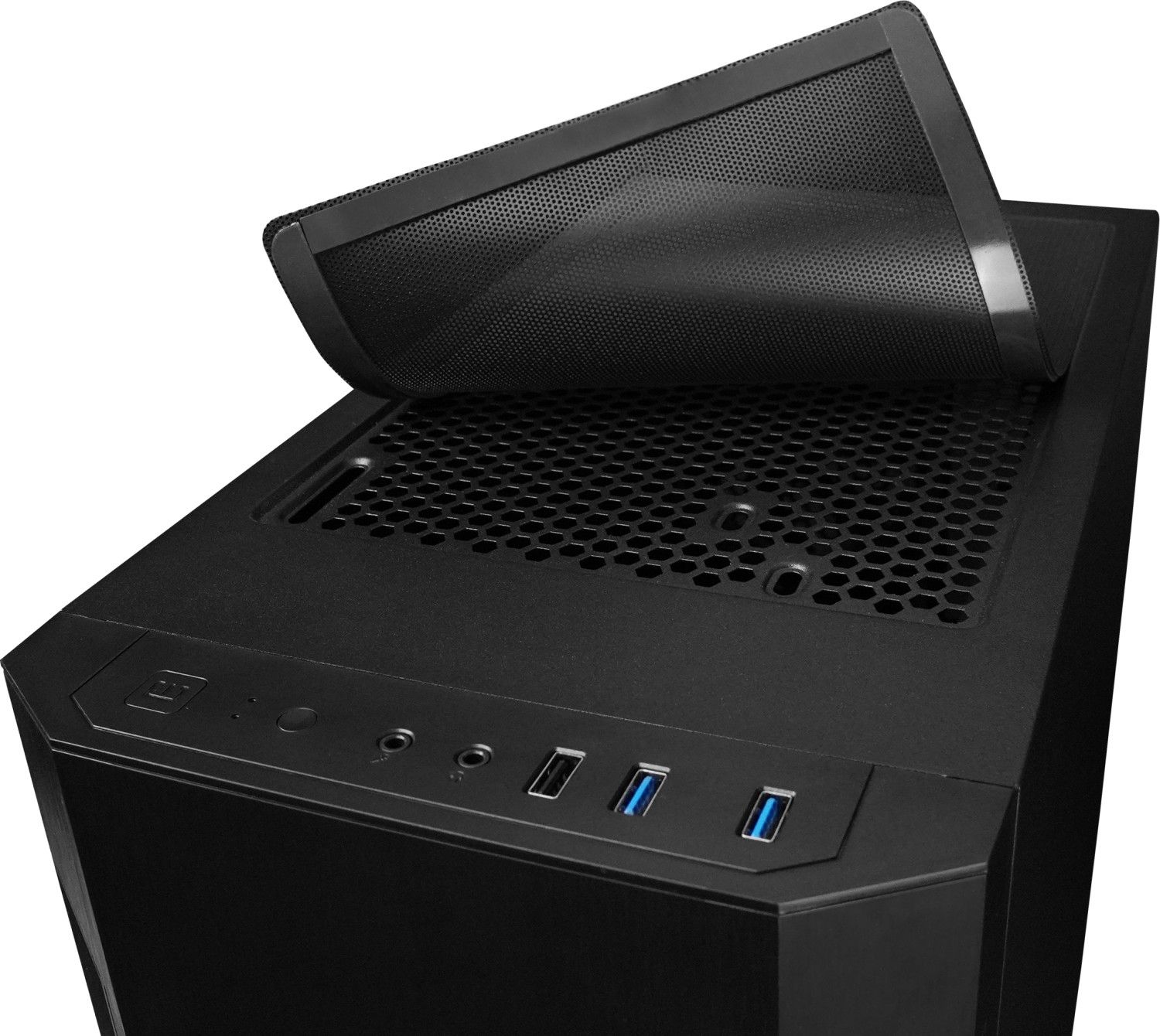 Кутия Chieftec ELOX Chassis AS-01B-OP, mid tower, черна | Ozone.bg