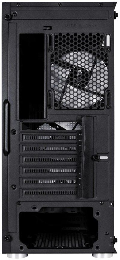 Кутия 1stPlayer - Firebase X5 RGB, mid tower, черна/прозрачна | Ozone.bg