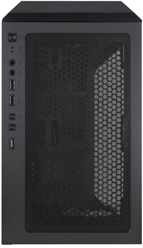 Кутия 1stPlayer - Firebase X5 RGB, mid tower, черна/прозрачна | Ozone.bg