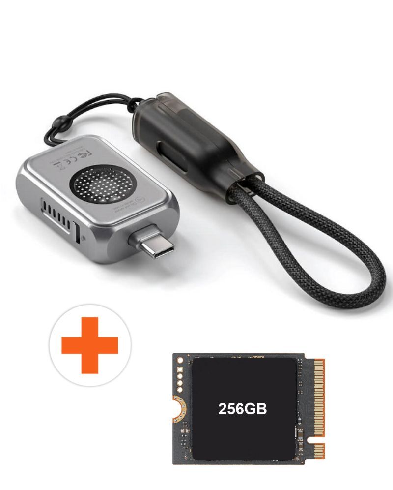 Кутия за SSD Satechi - Mini NVMe SSD Enclosure, с включено 256GB SSD ...