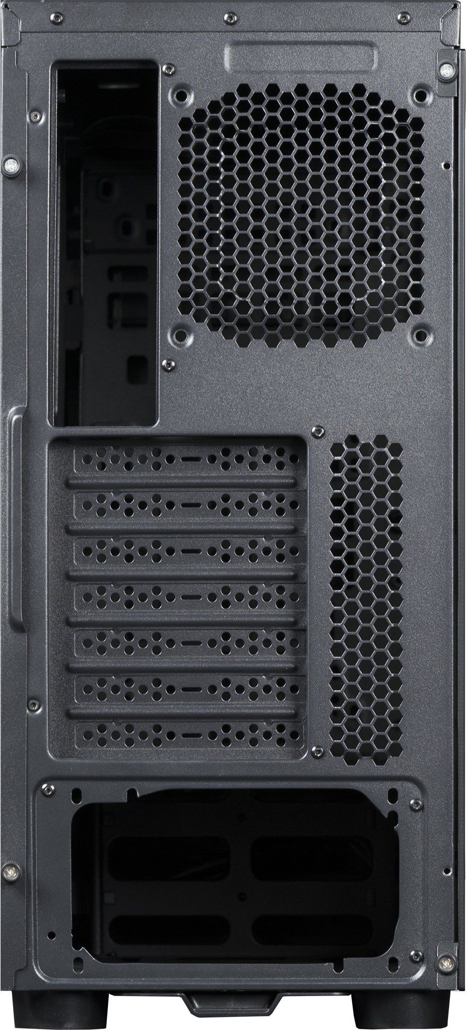 Кутия Chieftec HAWK GLASS Chassis AL-02B-TG-OP, mid tower, черна ...