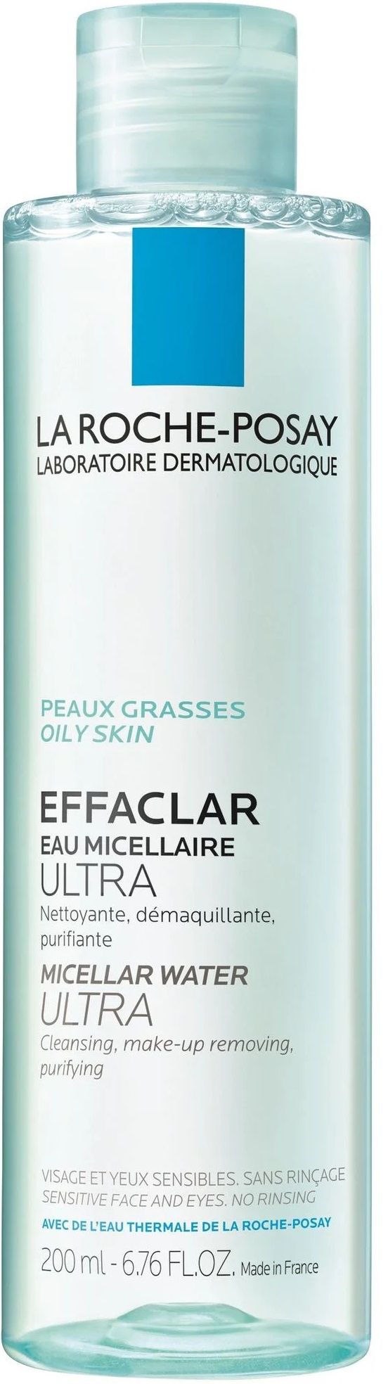 La Roche-Posay Effaclar Мицеларна вода Ultra, 200 ml | Ozone.bg