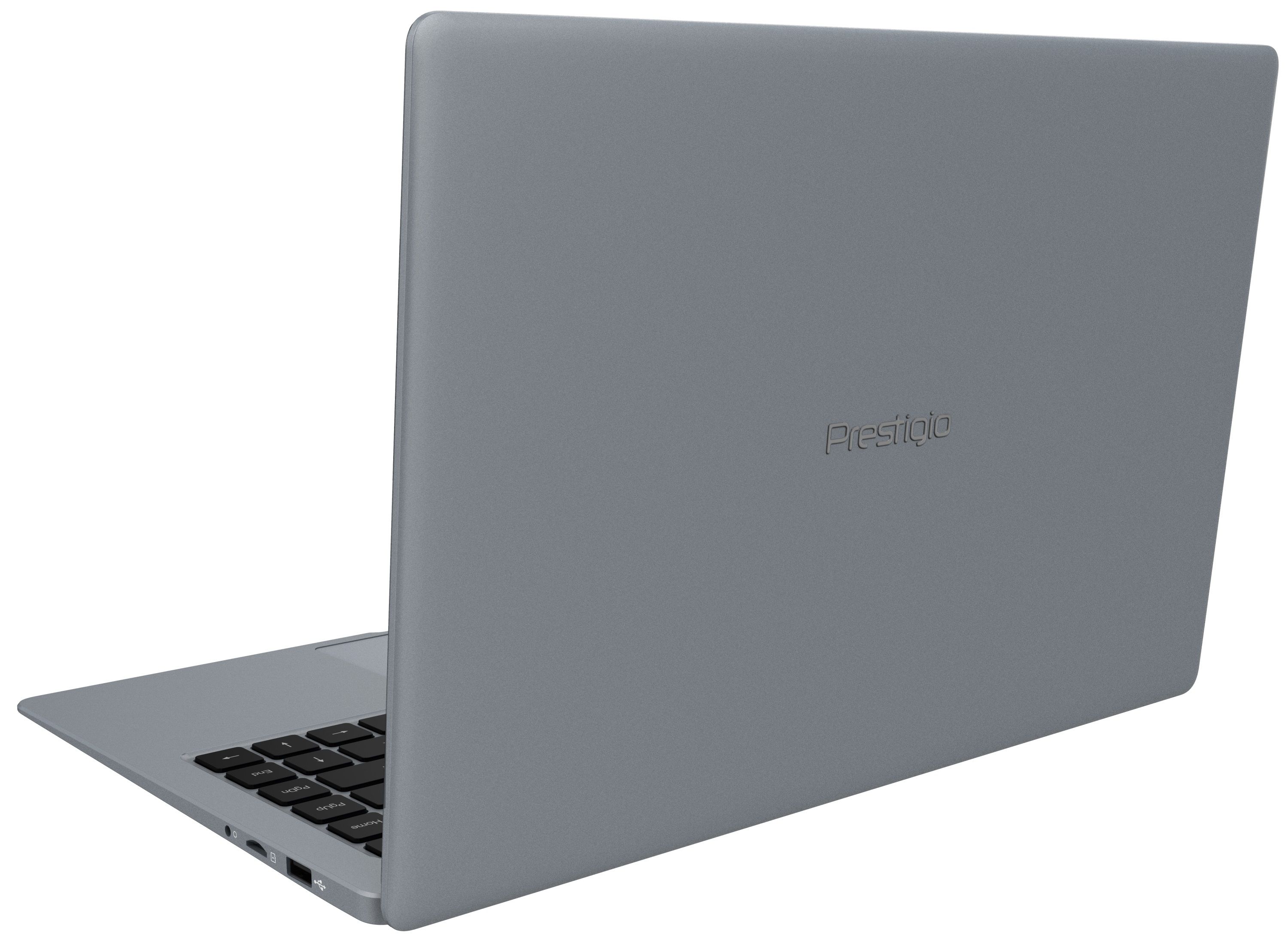 Лаптоп Prestigio - SmartBook 141 C7, 14.1", HD, N3350, сив | Ozone.bg