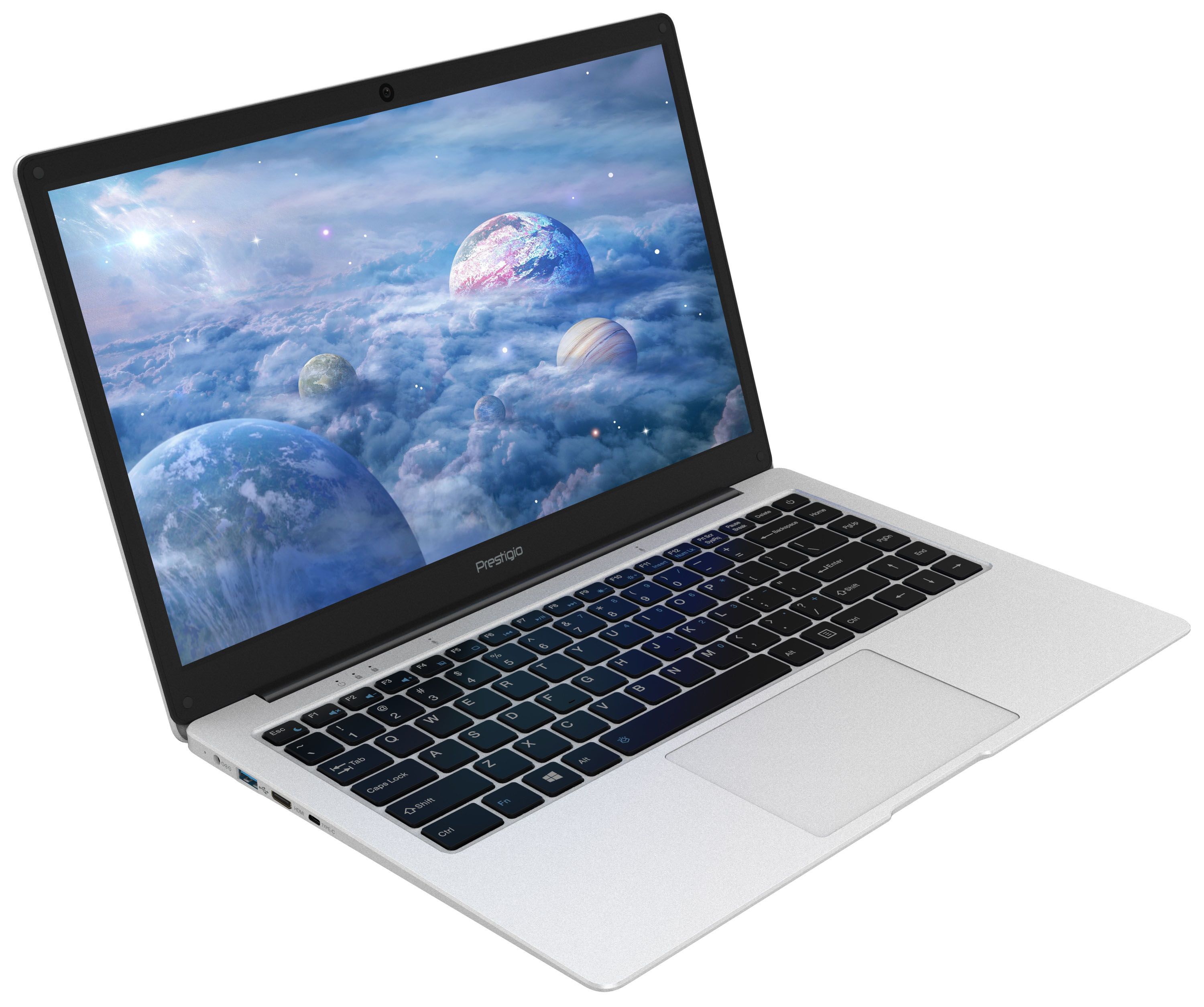Лаптоп Prestigio - SmartBook 141 C6, 14.1", HD, A4-9120e, сребрист ...